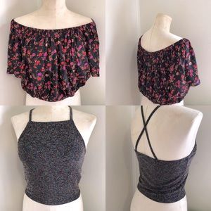 Two Crop Tops Forever 21